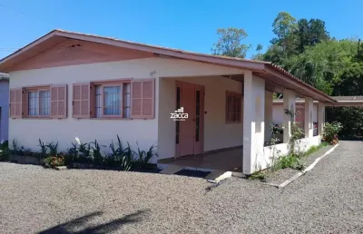 Casa para venda em sombrio, furnas, 2 dormitórios, 1 banheiro, 1 vaga