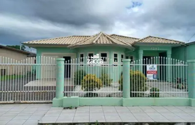Casa para venda em sombrio, são luiz, 3 dormitórios, 1 suíte, 1 banheiro, 1 vaga