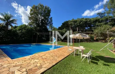 Chácara no bairro belvedere com 5 dormitórios à venda, chácara belvedere, campinas, sp
