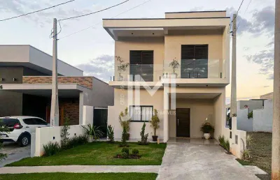 Casa com 3 dormitórios à venda, terras da estância, paulínia, sp