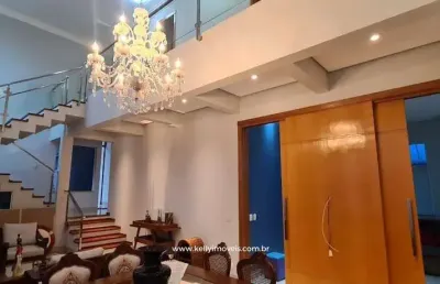 Casa em condomínio para venda em presidente prudente, condomínio damha ii, 4 dormitórios, 4 suítes, 5 banheiros, 2 vagas