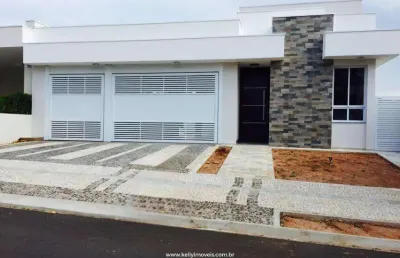 Casa em condomínio para venda em presidente prudente, condomínio quinta das flores, 3 dormitórios, 2 suítes, 4 banheiros, 4 vagas