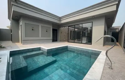 Casa em condomínio para venda em presidente prudente, residencial terra nova, 4 dormitórios, 4 suítes, 5 banheiros, 4 vagas