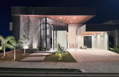 Casa em condomínio para venda em presidente prudente, condomínio damha iv, 3 dormitórios, 3 suítes, 4 banheiros, 2 vagas