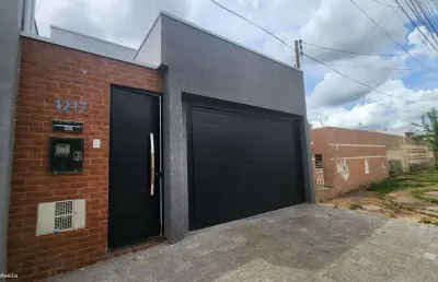 Casa para venda em presidente prudente, jardim novo bongiovani, 3 dormitórios, 1 suíte, 2 banheiros, 2 vagas
