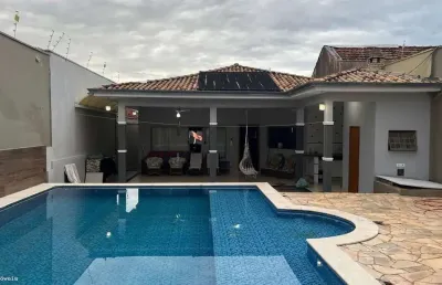 Casa para venda em presidente prudente, vila ocidental, 4 dormitórios, 1 suíte, 5 banheiros, 4 vagas