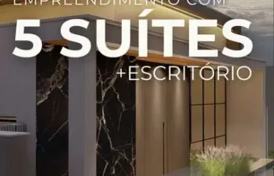Casa em condomínio para venda em presidente prudente, condomínio damha iv, 5 dormitórios, 5 suítes, 6 banheiros, 2 vagas