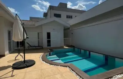 Casa em condomínio para venda em presidente prudente, residencial beatriz, 4 dormitórios, 3 suítes, 4 banheiros, 2 vagas