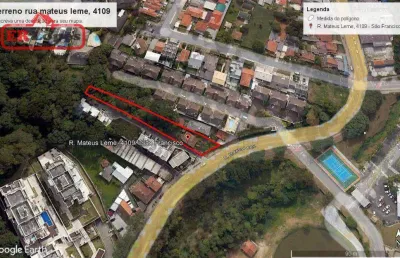 Terreno à venda, 1320 m² por r$ 2.100.000,00 - são lourenço - curitiba/pr