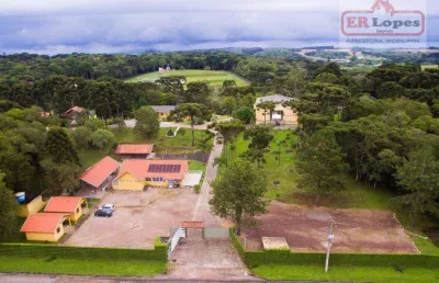 Chácara com 60 dormitórios à venda, 145200 m² por r$ 12.000.000,00 - rio de una - são josé dos pinhais/pr