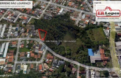 Terreno à venda, 937 m² por r$ 2.200.000,00 - são lourenço - curitiba/pr