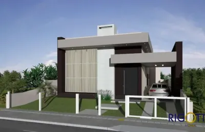 Casa com 3 quartos à venda no balneário rosa do mar, passo de torres  por r$ 895.790