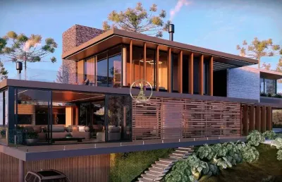 Casa em condomínio fechado com 4 quartos à venda em aspen mountain, gramado  por r$ 4.980.000