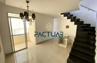 Cobertura com 3 quartos e 2 banheiros para alugar, 150 m² por r$ 5.500/mês