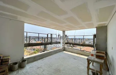 Cobertura à venda, 263 m² por r$ 2.888.550,00 - castelo - belo horizonte/mg