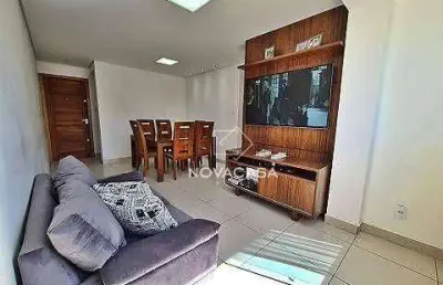 Apartamento com 3 dormitórios à venda, 76 m² por r$ 535.000,00 - castelo - belo horizonte/mg