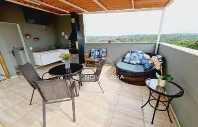 Cobertura à venda, 90 m² por r$ 410.000,00 - conjunto ovídio guerra - lagoa santa/mg