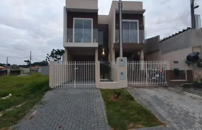 Sobrado novo- uvaranas- 75m² - aceita financiamento bancário