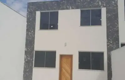 Casa com 4 quartos à venda na rua alvinópolis, --, parque xangri-lá, contagem por r$ 620.000