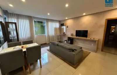 Apartamento com 3 quartos à venda na rua castelo de óbidos, --, castelo, belo horizonte por r$ 750.000