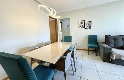 Apartamento mobiliado e decorado, 2 quartos, suíte e lazer em itapua-vila velha/es