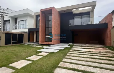 Casa à venda no condomínio barra de itaúna - barra da tijuca, com 5 suítes por r$4.790.000,00