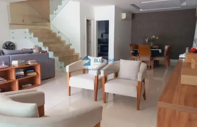 Casa à venda no condomínio parque das palmeiras - recreio dos bandeirantes, 4 suítes por r$2.680.000,00