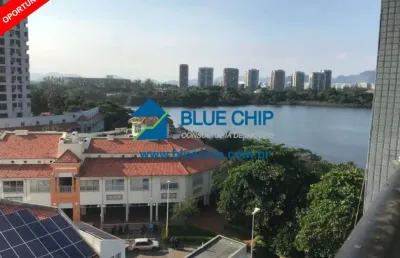 Apartamento para locação no condomínio alfa barra, alfa park - barra da tijuca com 67m², 1 quartos por r$4.500,00