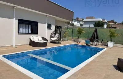 Casa térrea no condomínio residencial dos lagos em itupeva