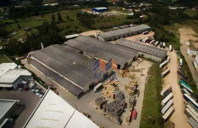 Barracão para alugar, 1000 m² por r$ 20.000,00/mês - costeira - são josé dos pinhais/pr