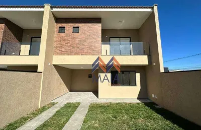 Sobrado à venda, 132 m² por r$ 675.000,00 - costeira - são josé dos pinhais/pr