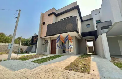 Sobrado à venda, 115 m² por r$ 779.000,00 - costeira - são josé dos pinhais/pr