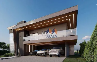 Sobrado à venda, 600 m² por r$ 4.800.000,00 - campo largo da roseira - são josé dos pinhais/pr