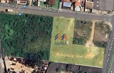 Excelente terreno na avenida rui barbosa em sao jose dos pinhais