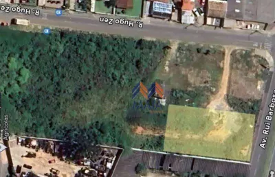 Terreno com frente para avenda rui barbosa em sao jose dos pinhais
