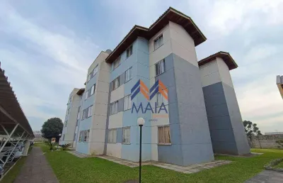Apartamento com 2 dormitórios à venda, 47 m² por r$ 215.000 - colônia rio grande - são josé dos pinhais/pr