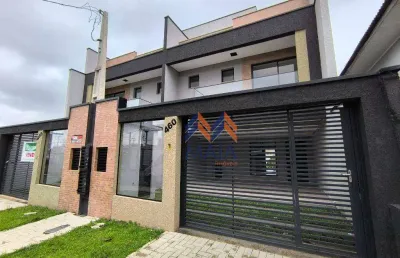 Sobrado triplex com 3 dormitórios à venda, 143 m² por r$ 970.000 - cruzeiro - são josé dos pinhais/pr