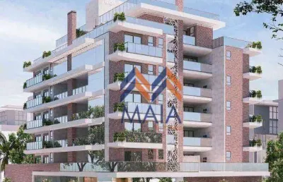 Apartamento com 3 dormitórios à venda, 120 m² por r$ 1.690.000 - centro - matinhos/pr