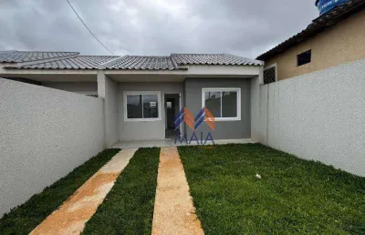 Casa com 2 dormitórios à venda, 42 m² por r$ 250.000,00 - estados - fazenda rio grande/pr