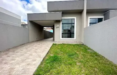 Casa nova com 03 dormitórios sendo 01 suite a venda no bairro jardim cruzeiro em são jose dos pinhais,