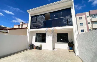 Sobrado com 4 dormitórios à venda, 135 m² por r$ 799.000,00 - cruzeiro - são josé dos pinhais/pr