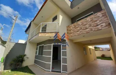 Sobrado com 3 dormitórios à venda, 135 m² por r$ 849.000,00 - cruzeiro - são josé dos pinhais/pr