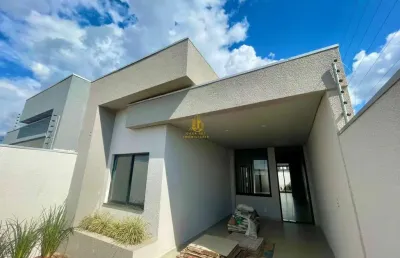 Casa para venda em cascavel, brasmadeira, 3 dormitórios, 1 suíte, 2 banheiros, 2 vagas