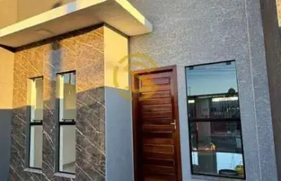 Casa para venda em cascavel, ecopark, 2 dormitórios, 1 banheiro, 1 vaga