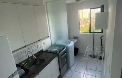 Apartamento no ecogarden ponta negra - andar alto e nascente