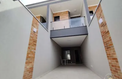Sobrado 119m² – 3 dormitórios | 01 suíte com sacada | área gourmet – penha