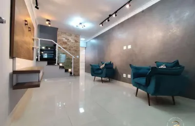 Sobrado impecável 02 suítes com sacada envidraçada – vila cisper / ermelino