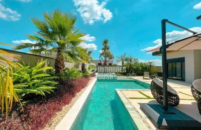Casa à venda com 4 suítes, piscina e área gourmet no condomínio campo de toscana – vinhedo/sp