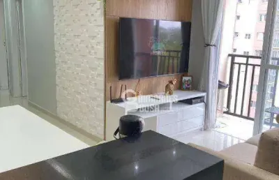 Apartamento com 2 dormitórios à venda, 53 m² por r$ 455.000 - residencial das flores - várzea paulista/sp