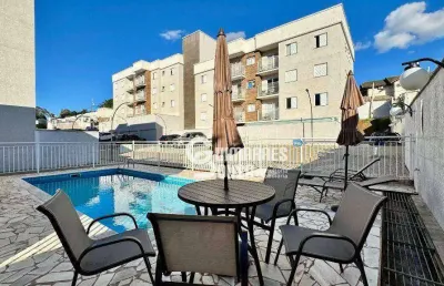 Apartamento com planejados para locação no bello ciello 2 – 2 dormitórios, varanda e vista privilegiada em vinhedo/sp